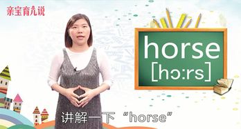horse怎么读,马怎么读？用英语怎读？  第4张